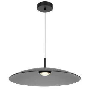Orilla Glass LED Pendant Light, Smoke by Telbix, a Pendant Lighting for sale on Style Sourcebook