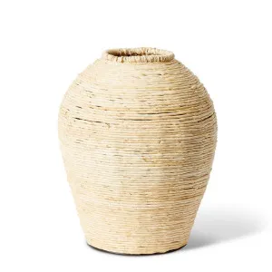 Bomani Tall Round Vessel - 36 x 36 x 44cm by Elme Living, a Baskets & Boxes for sale on Style Sourcebook
