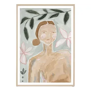 Feminine Muse 1 Framed Print in 62 x 87cm by OzDesignFurniture, a Prints for sale on Style Sourcebook