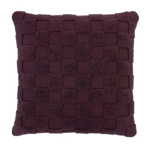 Bambury Harris Plum 50x50cm Cushion by null, a Cushions, Decorative Pillows for sale on Style Sourcebook