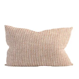 Noah Cushion - Nutmeg/Off White by Eadie Lifestyle, a Cushions, Decorative Pillows for sale on Style Sourcebook
