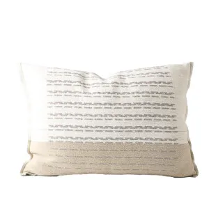 Hagen Cushion -  Off White/Slate by Eadie Lifestyle, a Cushions, Decorative Pillows for sale on Style Sourcebook