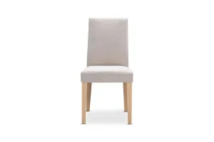Miranda Dining Chair, Light Grey/Oak, by Lounge Lovers by Lounge Lovers, a Dining Chairs for sale on Style Sourcebook
