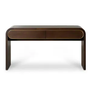 Hillston Wooden Console Table, 150cm, Walnut by Conception Living, a Console Table for sale on Style Sourcebook