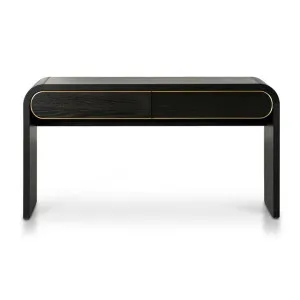 Hillston Wooden Console Table, 150cm, Espresso Black by Conception Living, a Console Table for sale on Style Sourcebook