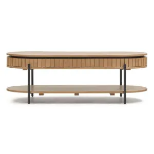 Mayfield Mango Wood Oval Coffee Table, 130cm by El Diseno, a Coffee Table for sale on Style Sourcebook