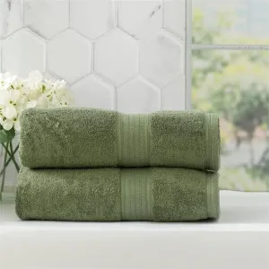 Renee Taylor Stella 2 Pack Jade Bath Sheet by null, a Towels & Washcloths for sale on Style Sourcebook