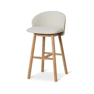 Ex Display - Lennox 65cm Natural Bar Stool - Beige by Interior Secrets - AfterPay Available by Interior Secrets, a Bar Stools for sale on Style Sourcebook