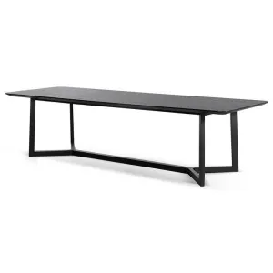 Ex Display - Kali 2.95m Wooden Dining Table - Full Black by Interior Secrets - AfterPay Available by Interior Secrets, a Dining Tables for sale on Style Sourcebook
