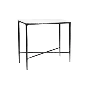 Heston Marble Console Table - Black (Small) by CAFE Lighting & Living, a Console Table for sale on Style Sourcebook