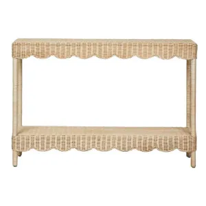 Belle Rattan Console Table, 120cm, Natural by Florabelle, a Console Table for sale on Style Sourcebook
