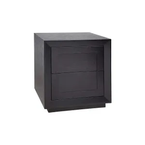 Bayview Tall Bedside Table - Black by CAFE Lighting & Living, a Bedside Tables for sale on Style Sourcebook