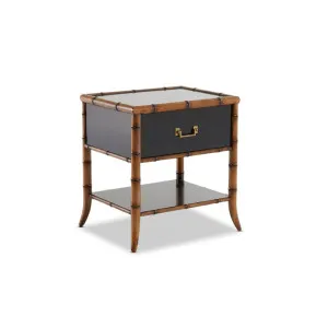 Bordeaux Bedside Table - Black by Wisteria, a Bedside Tables for sale on Style Sourcebook