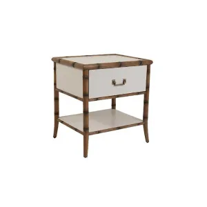 Bordeaux Bedside Table - Ivory by Wisteria, a Bedside Tables for sale on Style Sourcebook