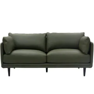 Lennox Madryn Pine Leather Sofa - 2.5 Seater by James Lane, a Sofas for sale on Style Sourcebook