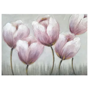 "The Tulip Dance" Stretched Canvas Wall Art Painting, 80cm by PNC Imports, a Artwork & Wall Decor for sale on Style Sourcebook