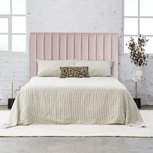 Renee Bed Head - Petal Pink - Queen by Darcy & Duke, a Bed Heads for sale on Style Sourcebook