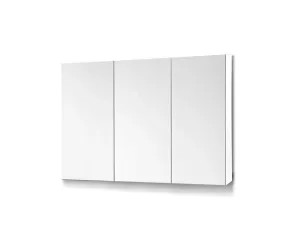Bathroom Mirror with Triple Door Storage Cabinet 90cm x 72cm by Luxe Mirrors, a Cabinets, Chests for sale on Style Sourcebook