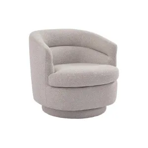 Holly Swivel Armchair - Warm Grey by CAFE Lighting & Living, a Chairs for sale on Style Sourcebook