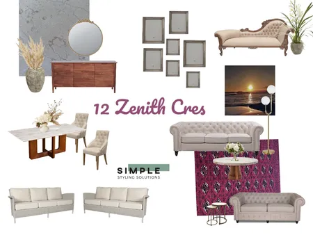 ZENITH Interior Design Mood Board by Simplestyling on Style Sourcebook
