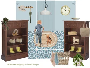 Mud room Interior Design Mood Board by De Novo Concepts on Style Sourcebook