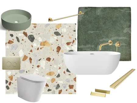 Complete Bathroom Package - The Block 2023 Eliza & Liberty Main Bathroom Interior Design Mood Board by Beaumont Tiles on Style Sourcebook