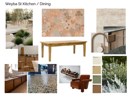 WEYBA STREET - KITCHEN/DINING Interior Design Mood Board by Beks0000 on Style Sourcebook