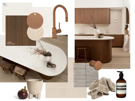 TEAK PLACE - WALNUT + COPPER Interior Design Mood Board by anna@abi-international.com.au on Style Sourcebook