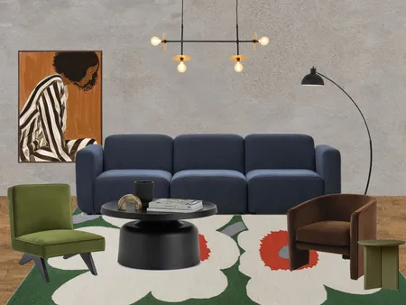 Mid Century Modern - Living Room Interior Design Mood Board by Casa Deseño on Style Sourcebook