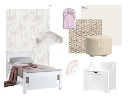 Coastal Teen Girls Bedroom Interior Design Mood Board by Style Sourcebook on Style Sourcebook