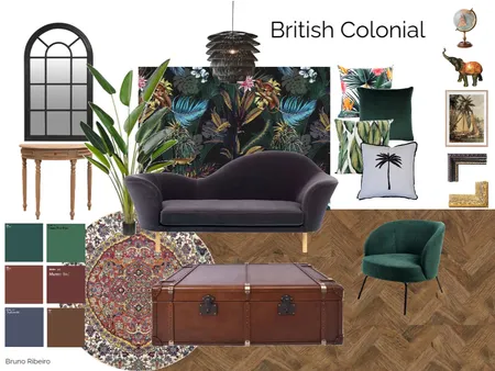 British Colonial 3 Interior Design Mood Board by brunobrazo on Style Sourcebook