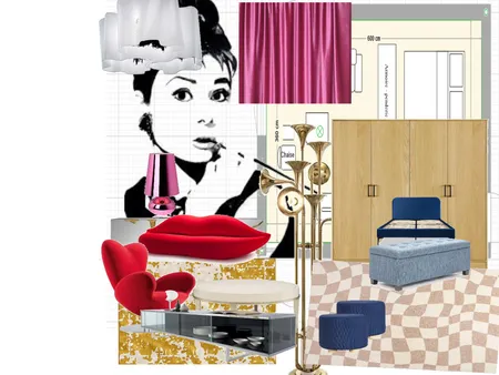 living and bedroom Interior Design Mood Board by Annette S. Interior design on Style Sourcebook