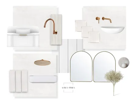 Spanish Coastal Contemporary Inspired Bathroom Interior Design Mood Board by K A N L A    P E R L A on Style Sourcebook