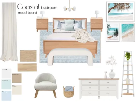 Coastal bedroom Interior Design Mood Board by MurielHayward on Style Sourcebook