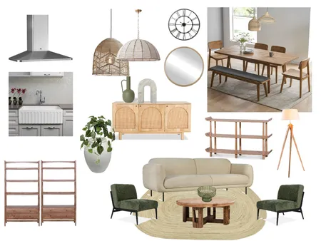 Boho style Interior Design Mood Board by camiromerob95@gmail.com on Style Sourcebook