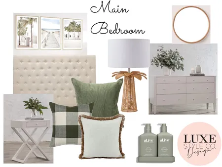 Chiton House 3 Main Bedroom Interior Design Mood Board by Luxe Style Co. on Style Sourcebook