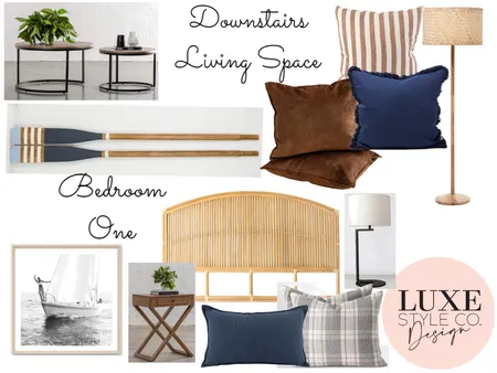 Chiton House 3 Downstairs Living and Bedroom 1 Interior Design Mood Board by Luxe Style Co. on Style Sourcebook