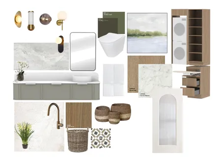 KV laundry bath ideas Interior Design Mood Board by dellioso on Style Sourcebook
