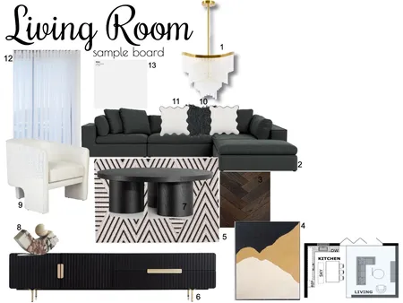 living room Interior Design Mood Board by MS on Style Sourcebook