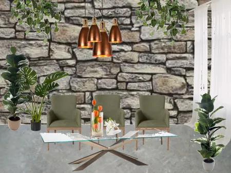 Modern Industrial Dining Room Interior Design Mood Board by Naomi on Style Sourcebook