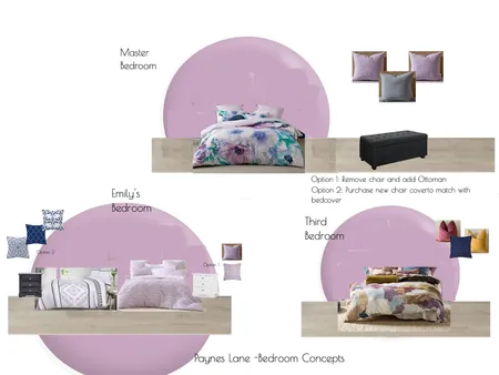 Paynes Lane Bedroom Concepts Interior Design Mood Board by Paradiso on Style Sourcebook