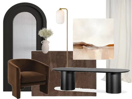 Dark Contemporary Living Room Interior Design Mood Board by Bethany Routledge-Nave on Style Sourcebook