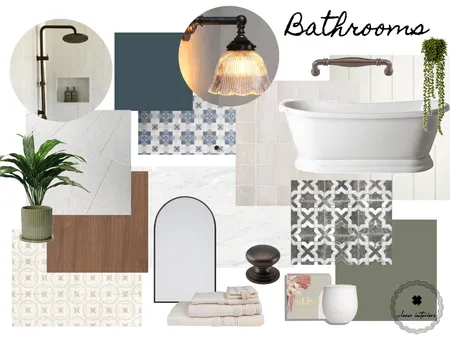 Goldies bathrooms Interior Design Mood Board by CloverInteriors on Style Sourcebook