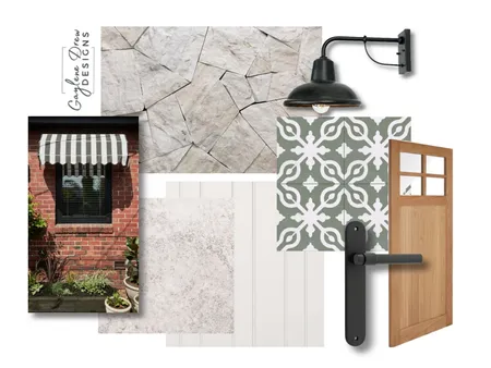 Timeless exterior facade Interior Design Mood Board by Gaylene Drew Designs on Style Sourcebook