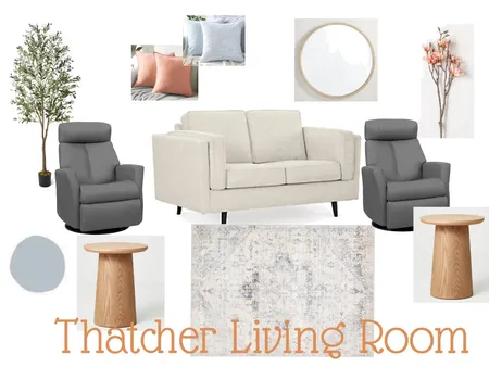 Thatcher Living Room Interior Design Mood Board by gordonjuju01@yahoo.com on Style Sourcebook