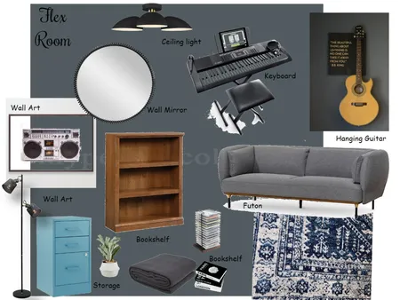 Flex Room - Cheryl and Matt Interior Design Mood Board by Lindsay Renee on Style Sourcebook