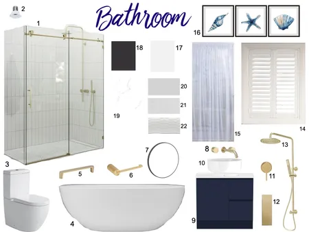 Bathroom Interior Design Mood Board by Izzy_Zara on Style Sourcebook