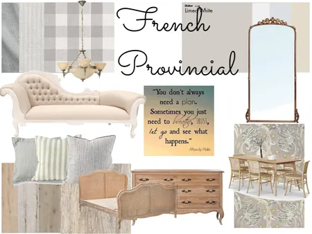 French Provincial Interior Design Mood Board by amandakat on Style Sourcebook