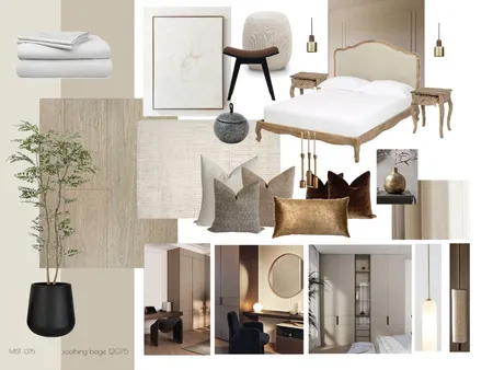 BEDROOM ECLICTIC m Interior Design Mood Board by Noha Design Studio on Style Sourcebook