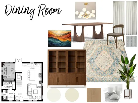 Dining Room Sample Board Interior Design Mood Board by afcastello on Style Sourcebook